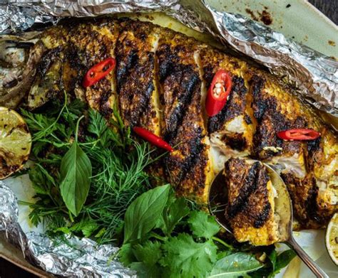 Whole Fish on the Braai .